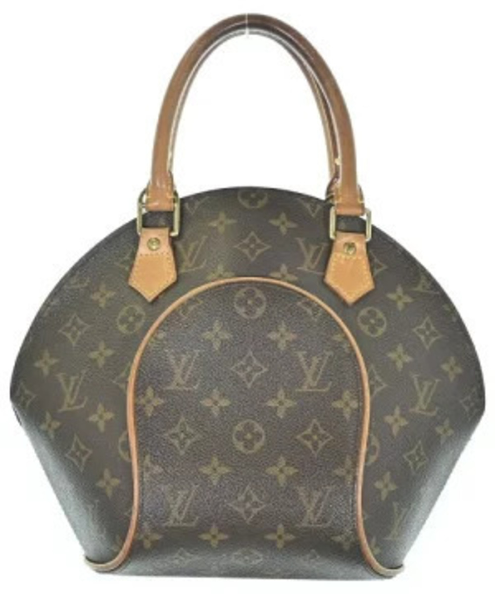 Louis Vuitton Handbag Brown Beige Cream All over